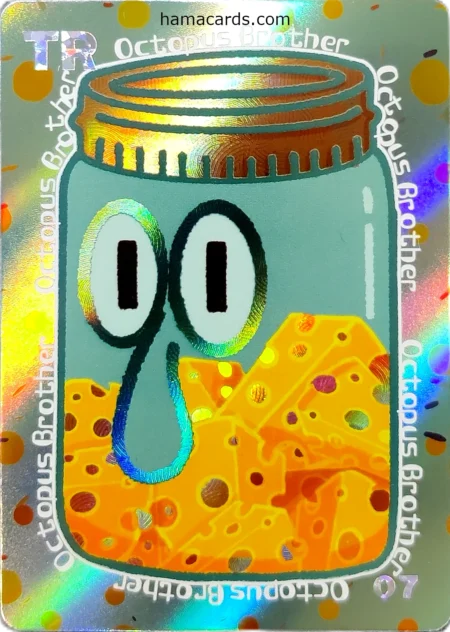 carte bob l'éponge TR Jar n°07 provenant de la display anniversaire série 2