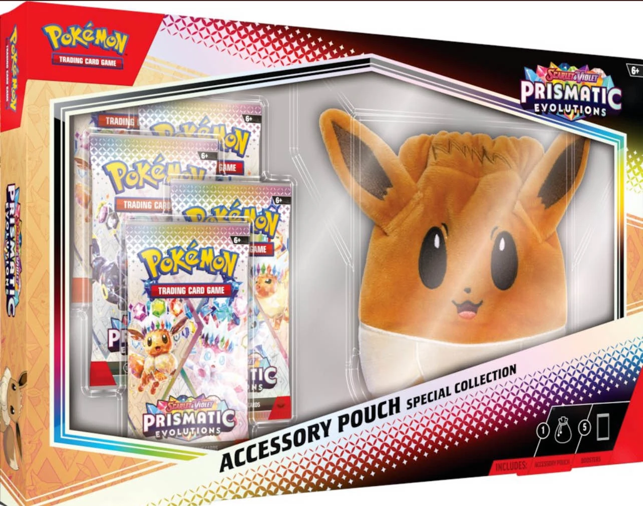 Visuel du coffret pokémon Accessory Pouch de la série ev8.5