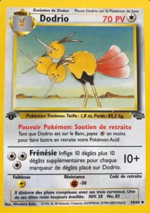 Dodrio 34/64 (Édition 1)
