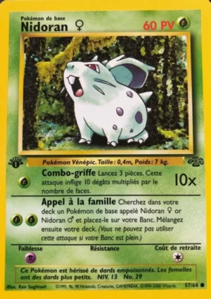 Nidoran ♀ 57/64 (Édition 1)