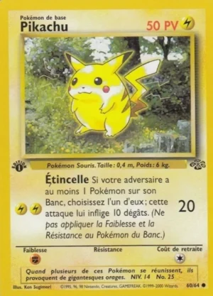 Pikachu 60/64 (Édition 1)