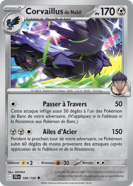 Corvaillus de Nabil 108/159