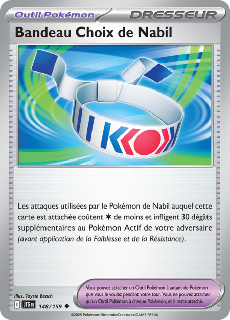 Bandeau Choix de Nabil 148/159