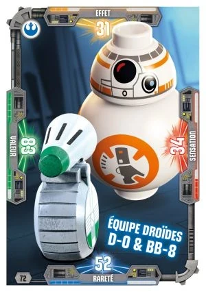 D-0 et BB-8 (Equipe Droïdes) 72/222