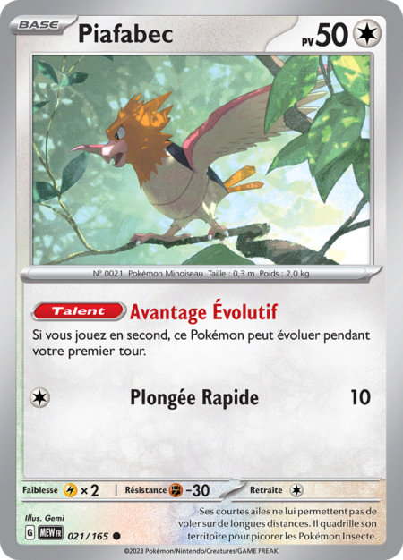 Piafabec 021/165