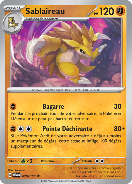 Sablaireau 028/165