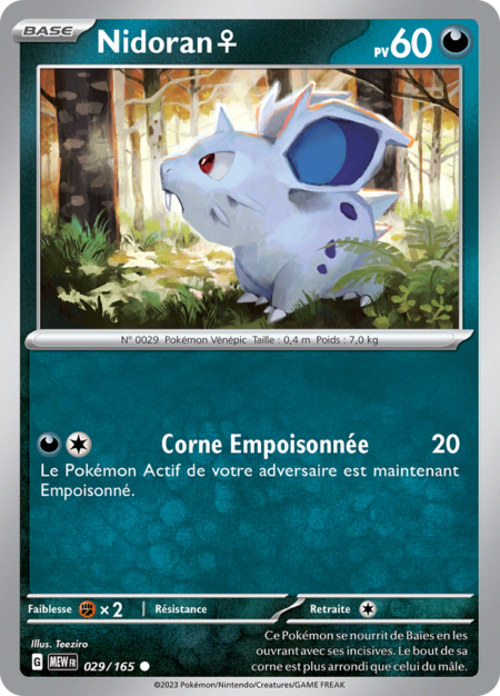 Nidoran♀ 029/165