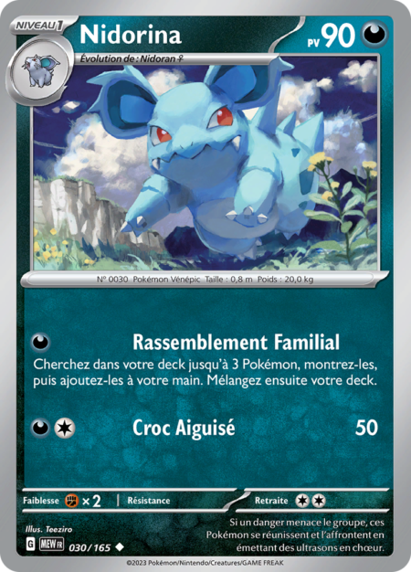Nidorina 030/165