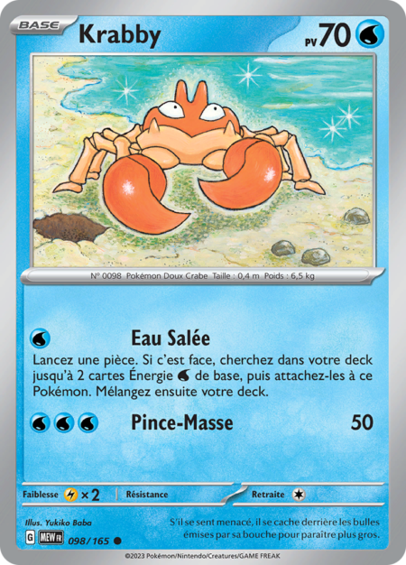 Krabby 098/165