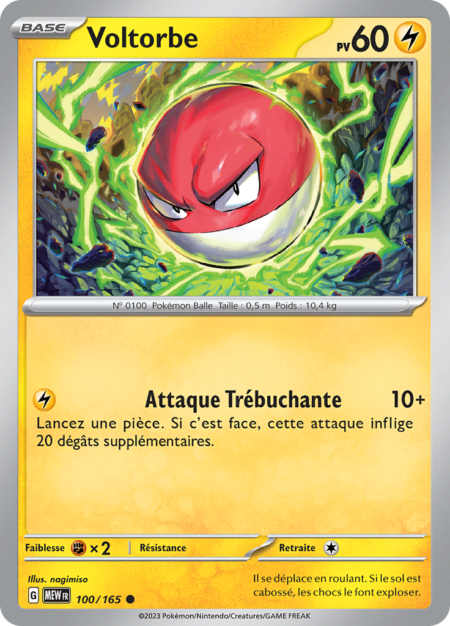 Voltorbe 100/165
