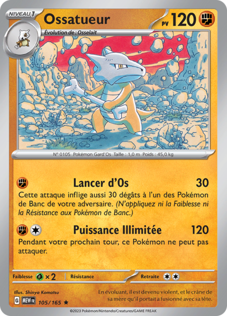 Ossatueur 105/165