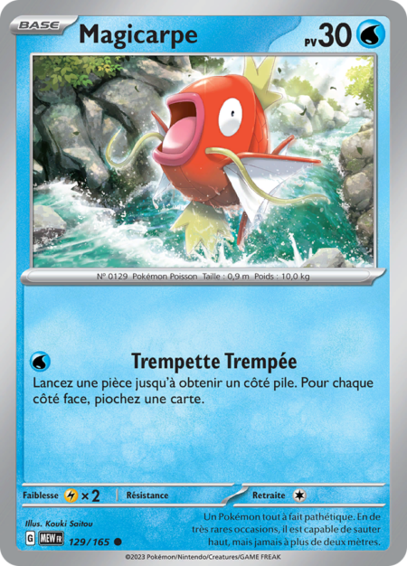 Magicarpe 129/165