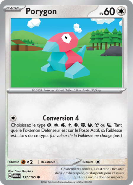 Porygon 137/165