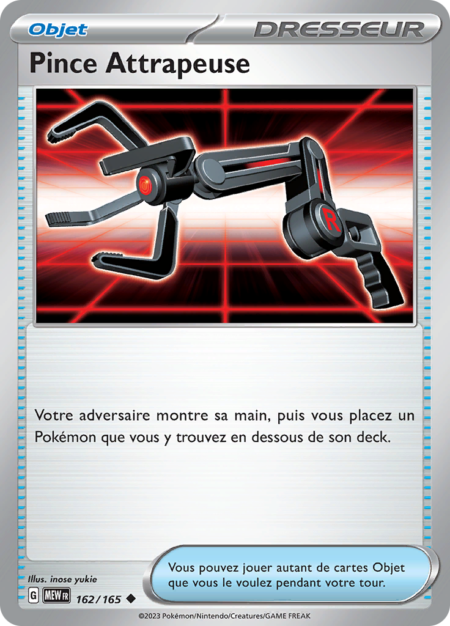 Pince Attrapeuse 162/165