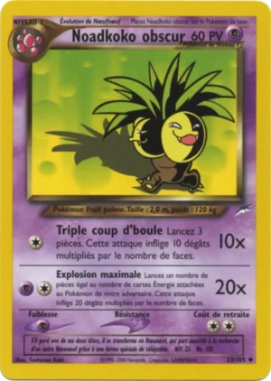 Noadkoko obscur 33/105