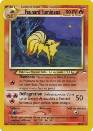 Feunard lumineux 50/105