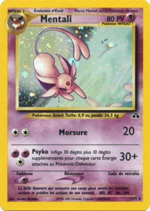 Mentali 1/75 (Holographique)