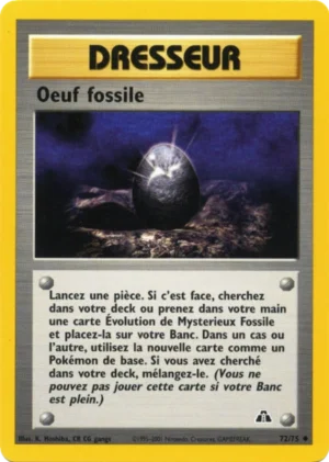Oeuf fossile 72/75