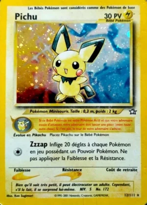 Pichu 12/111 (Holographique)