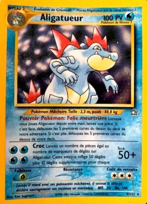 Aligatueur 4/111 (Holographique)