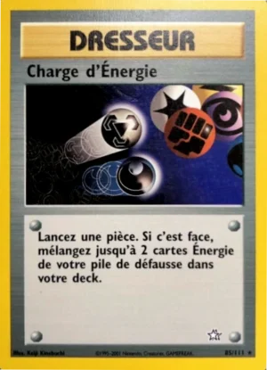 Charge d'Énergie 85/111