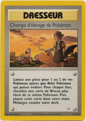 Champs d'élevage de Pokémon 62/64