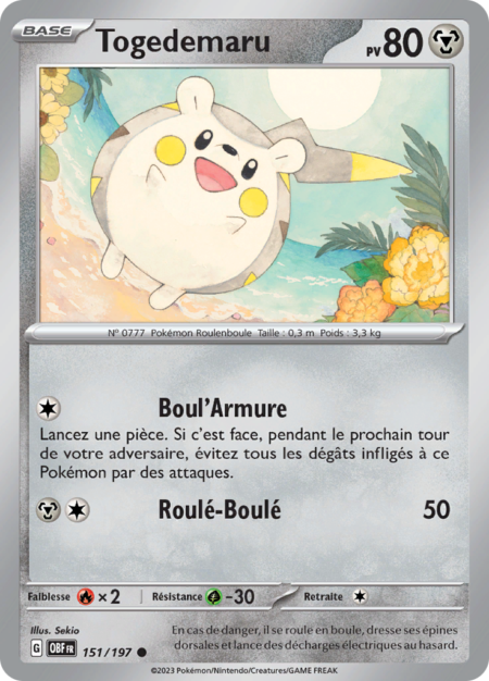 Togedemaru 151/197