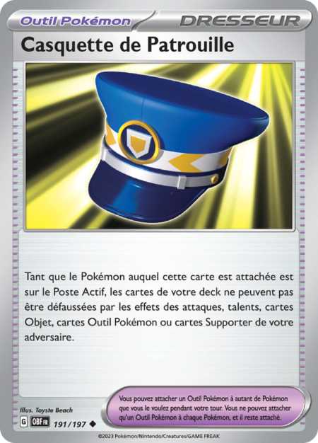 Casquette de Patrouille 191/197