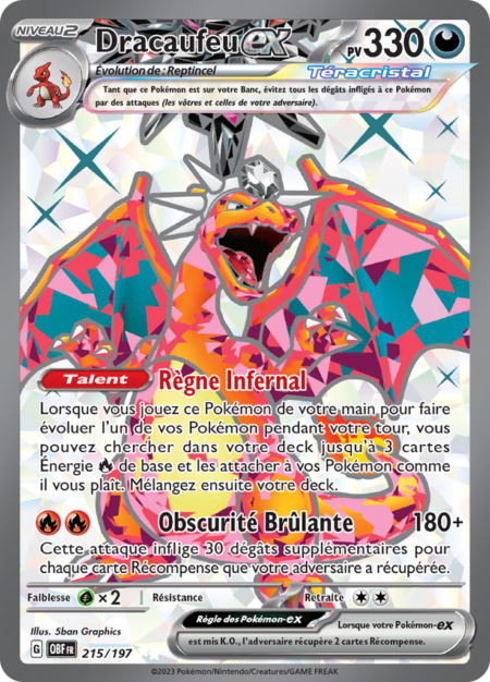Dracaufeu 215/197