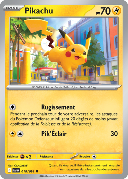Pikachu 018/091