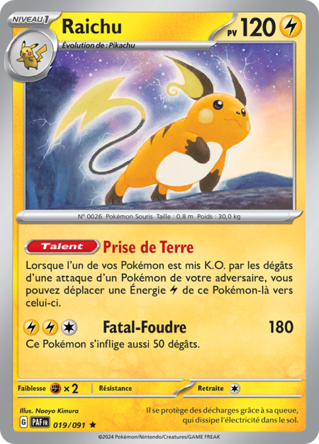 Raichu 019/091