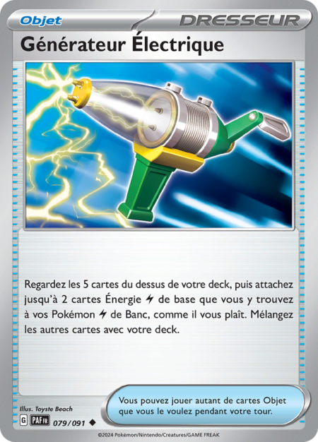 Générateur Électrique 079/091