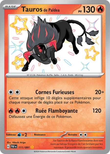 Tauros de Paldea 111/091