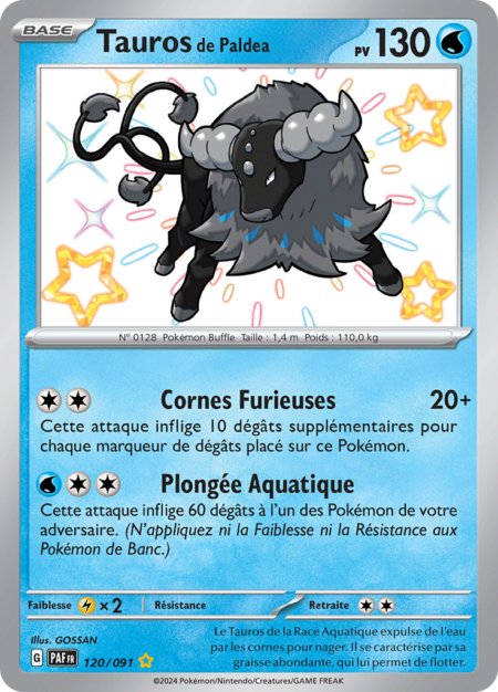 Tauros de Paldea 120/091