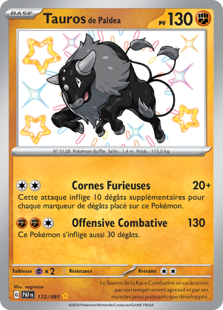 Tauros de Paldea 172/091