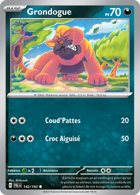Grondogue 142/193
