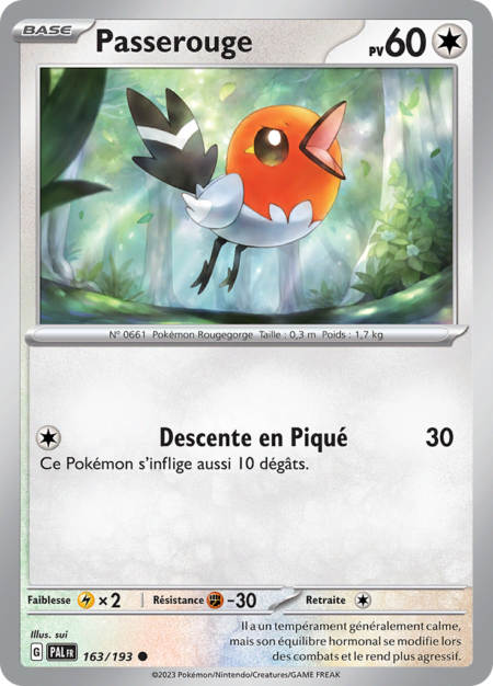 Passerouge 163/193