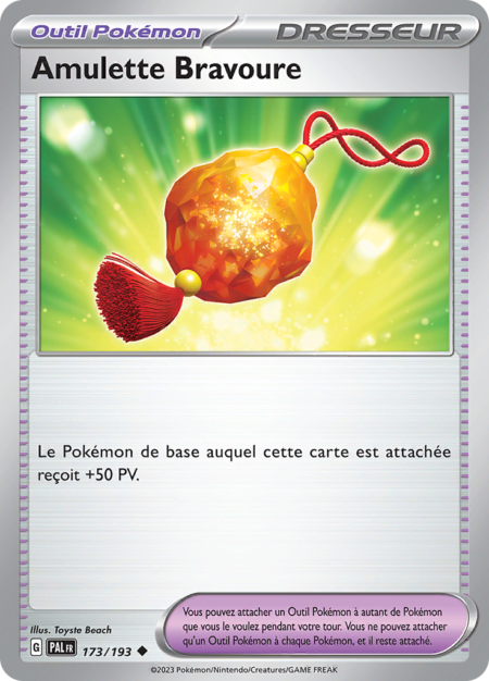 Amulette Bravoure 173/193