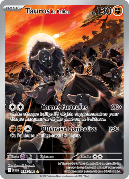 Tauros de Paldea 218/193