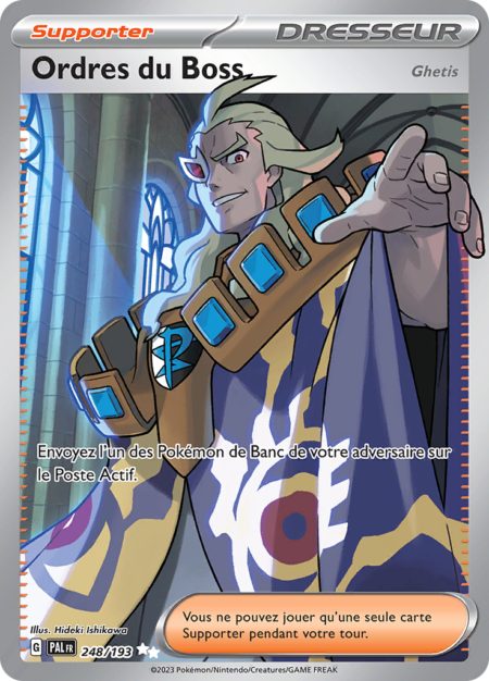 Ordres du Boss 248/193