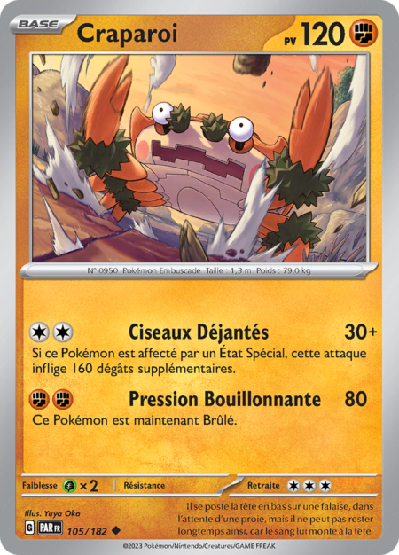 Craparoi 105/182