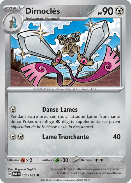 Dimoclès 133/182