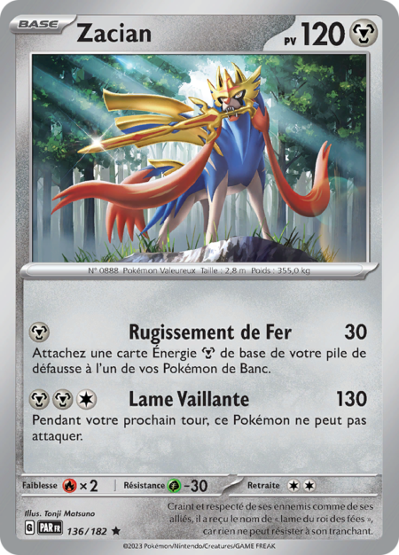 Zacian 136/182