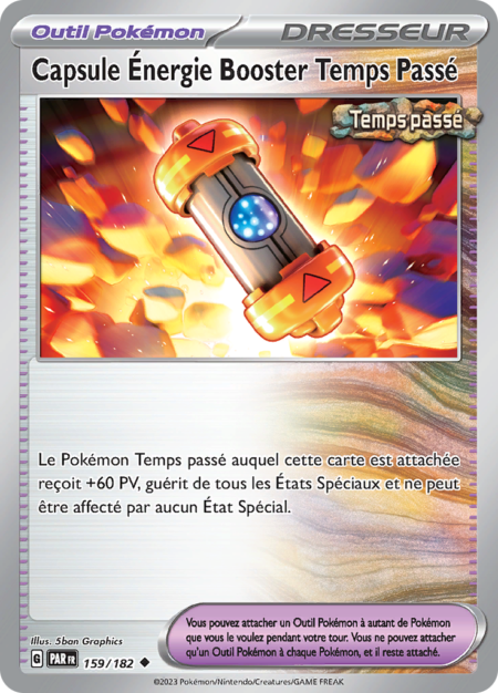 Capsule Énergie Booster Temps Passé 159/182
