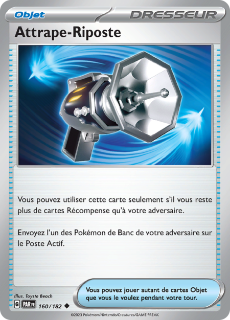 Attrape-Riposte 160/182