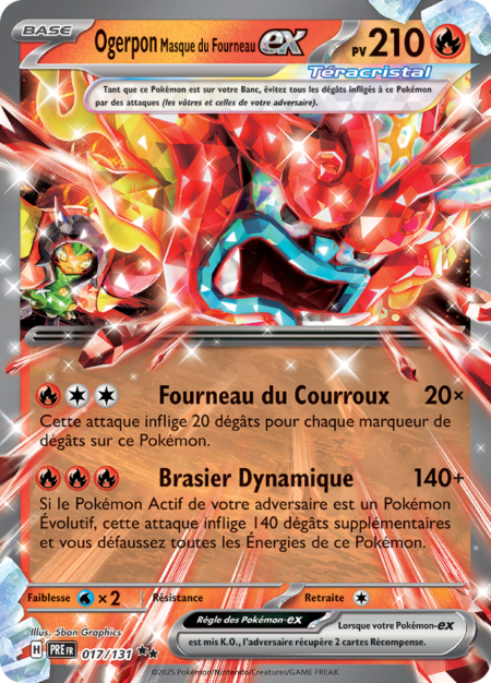 Ogerpon Masque du Fourneau 017/131