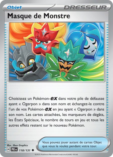 Masque de Monstre 118/131