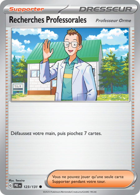 Recherches Professorales 123/131