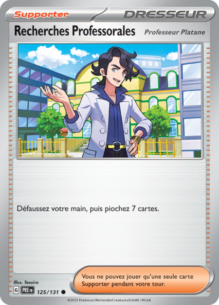 Recherches Professorales 125/131