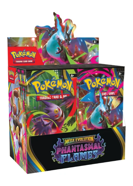 display pokemon de la série phantasmal flames (ME02)